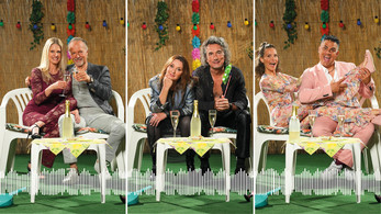 V.l.: Jochen Horst und Frau Tina Horst, Hanka Rackwitz und Partner Pierre und 