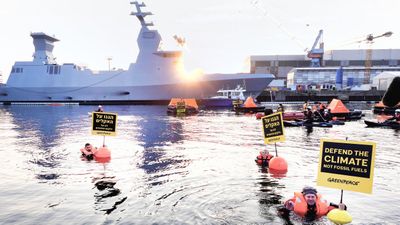 Greenpeace-Aktivist:innen, Kiel, 2021