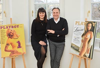 Myriam Karsch, Geschäftsführerin & Verlagsleitung Playboy Deutschland und Florian Boitin, Chefredakteur & Geschäftsführer Playboy Deutschland