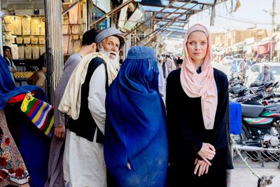 RTL Reporterin Liv von Boetticher in Afghanistan