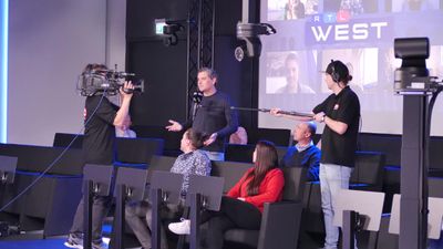 Die Zuschauer von RTL WEST können live im VCR in Essen dabei sein - oder digital live
