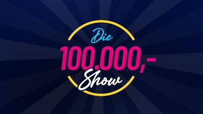 Die 100.000 Mark Schow-Logo, 2022