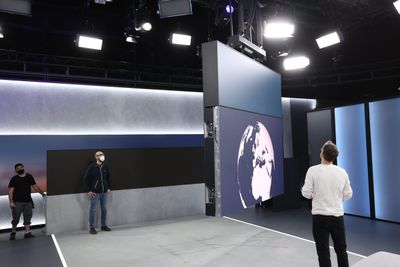 Studio 1 im Sendezentrum von RTL Deutschland in Köln